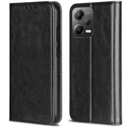 KOŽENÉ puzdro S MAGNETOM pre REDMI NOTE 12 PRO 5G
