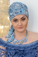 AMELIA CHIFFON MOUSSELINE SCARF LIDIA turbany AMELIA CHIFFON MOUSSELINE SCARF LIDIA turbany