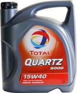 148645 Total QUARTZ 5000 Oil 15W-40, A3/B3, 5L