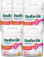 LUDWIK SODA OXY odstraňovač škvŕn na umývanie farieb 5x650 LUDWIK SODA OXY odstraňovač škvŕn na umývanie farieb 5x650