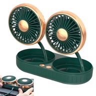 VENTILÁTOR DO AUTO VENTILÁTOR 360° DUAL USB VENTILÁTOR DO AUTO VENTILÁTOR 360° DUAL USB