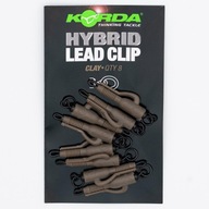 Korda Hybrid Lead Clips Clay