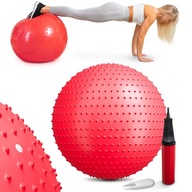 Gymnastická masážna lopta s hrotmi, 65 cm
