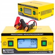 MIKROPROCESOROVÝ BATÉRIOVÝ USMERŇOVAČ 12/24V MIKROPROCESOROVÝ BATÉRIOVÝ USMERŇOVAČ 12/24V
