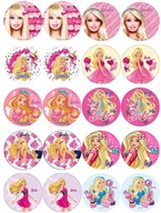 BARBIE Muffin Oblátka s cukrom A4 BARBIE Muffin Oblátka s cukrom A4