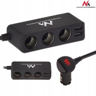 TEE ZAPAĽOVAČ DISTRIBÚTOR 12-24V 2xUSB 120W TEE ZAPAĽOVAČ DISTRIBÚTOR 12-24V 2xUSB 120W