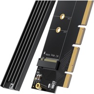 PCIe 4.0 x16 adaptér pre M.2 NVMe M-Key SSD disky, pre PC, Ugreen PCIe 4.0 x16 adaptér pre M.2 NVMe M-Key SSD disky, pre PC, Ugreen