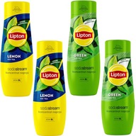 2x Lipton Lemon + 2x Lipton Green SODASTREAM sirup