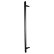 Jednostranné ťahacie madlo rovno. čierna 45°, 20x40x1200mm Jednostranné ťahacie madlo rovno. čierna 45°, 20x40x1200mm