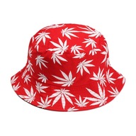 A11 rybársky KLOBÚK Vedro KLOBÚK - MARIHUANA listy