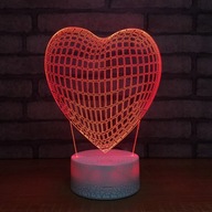 3D LED SRDCE LAMPA SRDCE LÁSKA LÁSKA NOČNÁ LAMPA 16 FARIEB VALENTÍN 3D LED SRDCE LAMPA SRDCE LÁSKA LÁSKA NOČNÁ LAMPA 16 FARIEB VALENTÍN