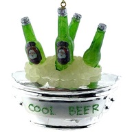 VIANOČNÉ GOLE, SKLENENÉ TVARY, PIVO, 11 cm VIANOČNÉ GOLE, SKLENENÉ TVARY, PIVO, 11 cm