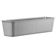 KADAX BALKONOVÝ KVETINÁR 60cm RATTAN