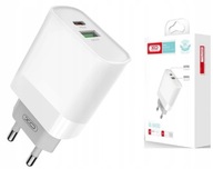 Rýchlonabíjacia kocka QC 3.0 PD 20W USB-C + USB Rýchlonabíjacia kocka QC 3.0 PD 20W USB-C + USB