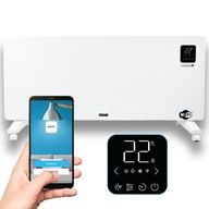 Elektrický panelový konvektor Yoer 2500W +ECO +WiFi +TIMER Elektrický panelový konvektor Yoer 2500W +ECO +WiFi +TIMER