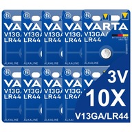 10X ALKALICKÁ TLAČIDLÁ BATÉRIA LR44 V13GA 3V DIAĽKOVÉ OVLÁDANIE HODINKY HRAČKA 10X ALKALICKÁ TLAČIDLÁ BATÉRIA LR44 V13GA 3V DIAĽKOVÉ OVLÁDANIE HODINKY HRAČKA