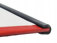 Čierna PVC okrajová lišta 5 mm - 10m