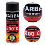 TEPLOTOLNÝ FARBA V SPREJ NA KRBY HANSA, SIVO-HNEDÁ 800°C