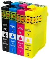 4x atrament pre EPSON 502 XL XP-5100 WF-2800 WF-2860 4x atrament pre EPSON 502 XL XP-5100 WF-2800 WF-2860
