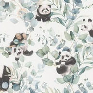 PANDA medvedíky v háji - TAPETA - vlizelín, Deti... - Rasch PANDA medvedíky v háji - TAPETA - vlizelín, Deti... - Rasch