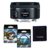 CANON 50mm f1.8 STM + 2 filtre + handrička