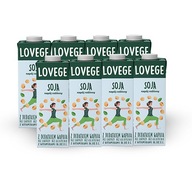 Lovege Sójový nápoj s vápnikom 1l - 8 kusov Lovege Sójový nápoj s vápnikom 1l - 8 kusov