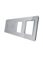 LIVOLO PANEL 4 MODULY 1+1+G+G PRE VYPÍNAČE A ZÁSUVKY S LIVOLO PANEL 4 MODULY 1+1+G+G PRE VYPÍNAČE A ZÁSUVKY S