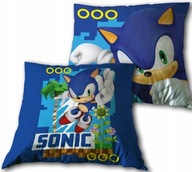 SONIC obojstranný detský dekoračný vankúšik Jasiek Sonik 40x40CM SONIC obojstranný detský dekoračný vankúšik Jasiek Sonik 40x40CM