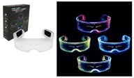 ŽIARENÉ LED OKULIARE cyberpunkové HOLOGRAMOVÉ OKULIARE RGB OKULIARE ŽIARENÉ LED OKULIARE cyberpunkové HOLOGRAMOVÉ OKULIARE RGB OKULIARE