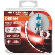 OSRAM HB3 9005 NOČNÉ LASEROVÉ ŽIAROVKY +150% 12V SO SCHVÁLENÍM DUOBOX