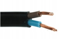 Kábel OMYp plochý kábel 2x0,5 mm² spletený - 100 m