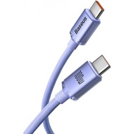 Kábel Baseus USB-C na USB-C, 5A 100W 1,2m, 480Mb/s Kábel Baseus USB-C na USB-C, 5A 100W 1,2m, 480Mb/s