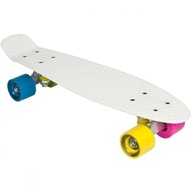 Biely plastový skateboard Enero 22 palcov
