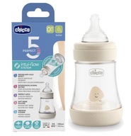 CHICCO PERFECT5 Fľaša 150 ml 4m+ neutrálna CHICCO PERFECT5 Fľaša 150 ml 4m+ neutrálna