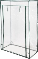 Fóliový tunel 1 m² 100 x 50 cm biely MINI SKLENÍK Fóliový tunel 1 m² 100 x 50 cm biely MINI SKLENÍK