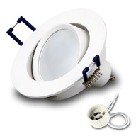 Zápustné svietidlo LIETA BIELA + LED GU10 7W 3000K Zápustné svietidlo LIETA BIELA + LED GU10 7W 3000K