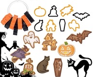 HALLOWEENSKÉ KRÁTKY NA COOKIE 8 ks HALLOWEENSKÉ KRÁTKY NA COOKIE 8 ks