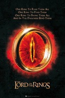 Pán prsteňov Sauron a prsteň - plagát Pán prsteňov Sauron a prsteň - plagát