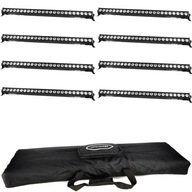 SET 8x COLORSTAGE LED BAR 24x3 RGB 8 SEKCIÍ 100CM DIAĽKOVÝ KRYT SET 8x COLORSTAGE LED BAR 24x3 RGB 8 SEKCIÍ 100CM DIAĽKOVÝ KRYT