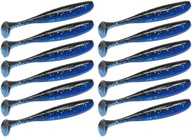 Keitech Easy Shiner 2' 5cm Black Blue 413 / 12 ks.