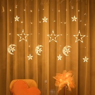 Svietidlá String Lights Moons LED Dekorácia Svietidlá String Lights Moons LED Dekorácia