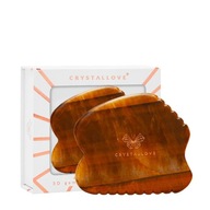 CRYSTALLOVE CONTOUR GUA SHA - tigrie oko gua sha masážna platnička - l CRYSTALLOVE CONTOUR GUA SHA - tigrie oko gua sha masážna platnička - l