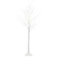 LED záhradná dekorácia vianočný stromček 190 cm biela LAPPI LED záhradná dekorácia vianočný stromček 190 cm biela LAPPI