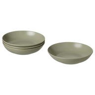 IKEA FARGKLAR Hlboký tanier zelený 23 cm 4 ks IKEA FARGKLAR Hlboký tanier zelený 23 cm 4 ks