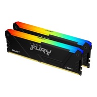 Pamäť Kingston PC DDR4 Fury Beast RGB 32 GB 2 * 16 GB 3600 CL18 Pamäť Kingston PC DDR4 Fury Beast RGB 32 GB 2 * 16 GB 3600 CL18