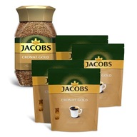 Jacobs Cronat instantná káva 200g + 600g náplň Jacobs Cronat instantná káva 200g + 600g náplň