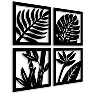 Prelamovaná maľba Nástenná dekorácia Panely Listy 3D Prelamovaná maľba Nástenná dekorácia Panely Listy 3D