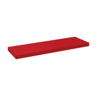 Červená závesná polica, 70cm, obývačka, kuchyňa Červená závesná polica, 70cm, obývačka, kuchyňa