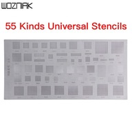 BGA Reballing univerzálna šablóna stencil 55 gen BGA Reballing univerzálna šablóna stencil 55 gen