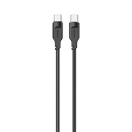 Rýchly silný kábel USB-C do Type-C USAMS Lithe 100W QC PD 1,2 m Rýchly silný kábel USB-C do Type-C USAMS Lithe 100W QC PD 1,2 m